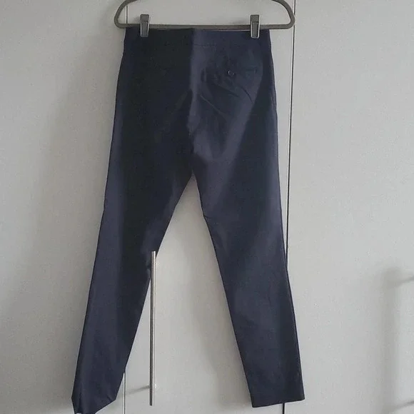 Club Monaco Size 6 Cotton Navy Blue Pants - Picture 3 of 5